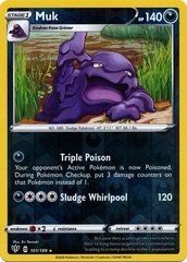 Muk - 101/189 - Rare Reverse Holo