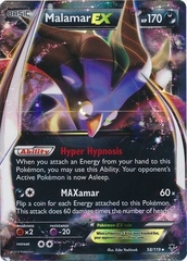 Malamar EX - 58/119 - Ultra Rare