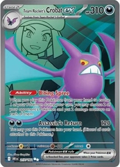 Team Rocket's Crobat ex - 217/182 - Ultra Rare