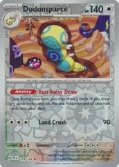 Dudunsparce - 129/162 - Holo Rare Reverse Holo