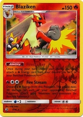 Blaziken - 6/70 - Holo Rare Reverse Holo