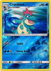 Croconaw - 23/70 - Uncommon Reverse Holo