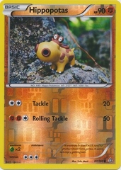 Hippopotas - 87/160 - Common - Reverse Holo