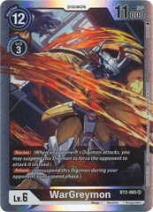 Wargreymon (Box Topper) - BT2-065 SR - Promo