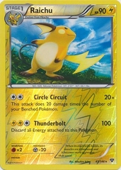 Raichu - 43/146 - Holo Rare Reverse Holo