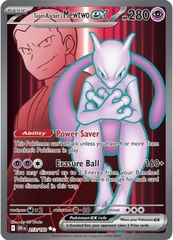 Team Rocket's Mewtwo ex - 213/182 - Ultra Rare