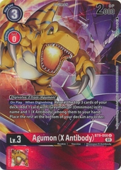 Agumon (X Antibody) (Alternate Art) - BT9-008 U - Uncommon