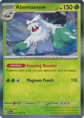 Abomasnow - 011/193 - Holo Rare