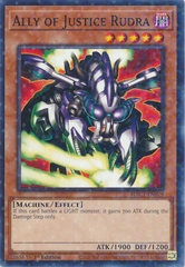 Ally of Justice Rudra - HAC1-EN079 - Duel Terminal Common Parallel 1st Edition