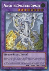 Albion the Sanctifire Dragon - CYAC-EN035 - Secret Rare 1st Edition