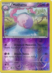 Musharna - 40/119 - Rare Reverse Holo