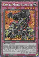Koa'ki Meiru Supplier - BLCR-EN080 - Secret Rare 1st Edition