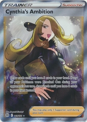 Cynthia's Ambition - 169/172 - Full Art Ultra Rare