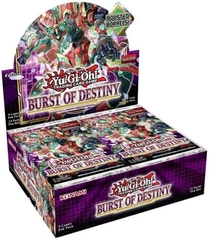 Burst of Destiny Booster Box of 24 1st Edition Packs