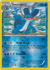Swampert - 35/160 - Rare - Reverse Holo