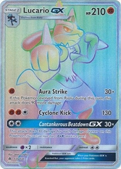 Lucario GX - 135/131 - Hyper Rare