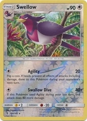 Swellow - 104/145 - Rare Reverse Holo