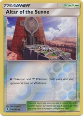 Altar of the Sunne - 118/145 - Uncommon Reverse Holo