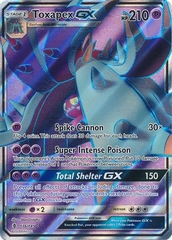 Toxapex GX - 136/145 - Full Art Ultra Rare