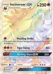 Incineroar GX - 147/145 - Hyper Rare