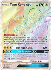 Tapu Koko GX - 153/145 - Hyper Rare