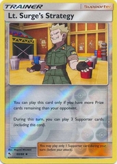 Lt. Surge's Strategy - 60/68 - Uncommon Reverse Holo