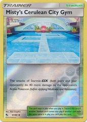 Misty's Cerulean City Gym - 61/68 - Uncommon Reverse Holo