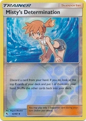 Misty's Determination - 62/68 - Uncommon Reverse Holo
