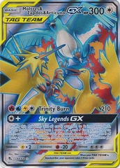 Moltres & Zapdos & Articuno GX - 66/68 - Full Art Ultra Rare