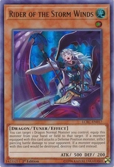 Rider of the Storm Winds - LCKC-EN017 - Ultra Rare 1st Edition