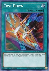 Cost Down - LCKC-EN040 - Secret Rare 1st Edition