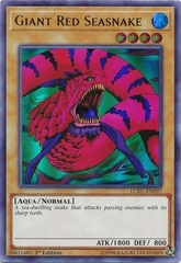 Giant Red Seasnake - LCKC-EN097 - Ultra Rare 1st Edition