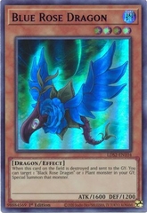 Blue Rose Dragon (Blue) - LDS2-EN104 - Ultra Rare 1st Edition