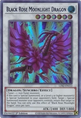 Black Rose Moonlight Dragon (Blue) - LDS2-EN112 - Ultra Rare 1st Edition