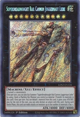 Superdreadnought Rail Cannon Juggernaut Liebe - LDS2-EN124 - Secret Rare 1st Edition