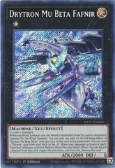 Drytron Mu Beta Fafnir - LIOV-EN043 - Secret Rare 1st Edition