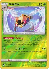 Ninjask - 30/214 - Uncommon Reverse Holo