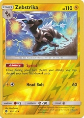 Zebstrika - 82/214 - Rare Reverse Holo