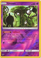 Unown - 90/214 - Rare Reverse Holo