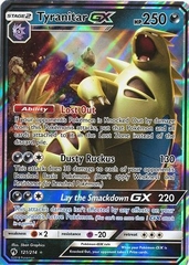 Tyranitar GX - 121/214 - Ultra Rare
