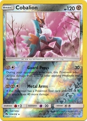 Cobalion - 129/214 - Holo Rare Reverse Holo