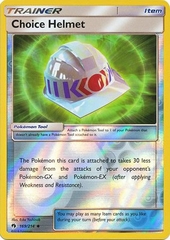 Choice Helmet - 169/214 - Uncommon Reverse Holo