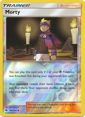 Morty - 186/214 - Uncommon Reverse Holo