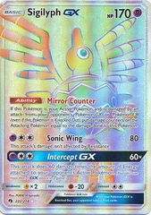 Sigilyph GX - 222/214 - Hyper Rare