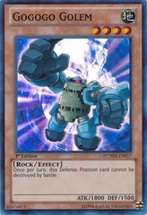 Gogogo Golem - NUMH-EN017 - Super Rare 1st Edition