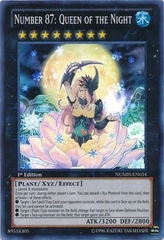 Number 87: Queen of the Night - NUMH-EN034 - Super Rare 1st Edition