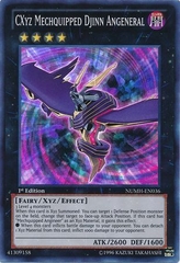 CXyz Mechquipped Djinn Angeneral - NUMH-EN036 - Super Rare 1st Edition