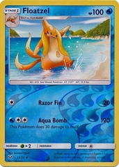 Floatzel - 23/73 - Uncommon Reverse Holo