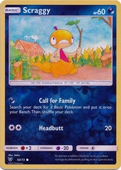 Scraggy - 50/73 - Common Reverse Holo