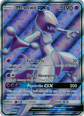 Mewtwo GX - 72/73 - Full Art Ultra Rare